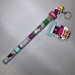 Lip Smacker Holiday Nutcracker Collector's Cane 3 Flavors New Keychain